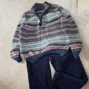 Vineyard Vines Kids Multicolor Zip Up Set